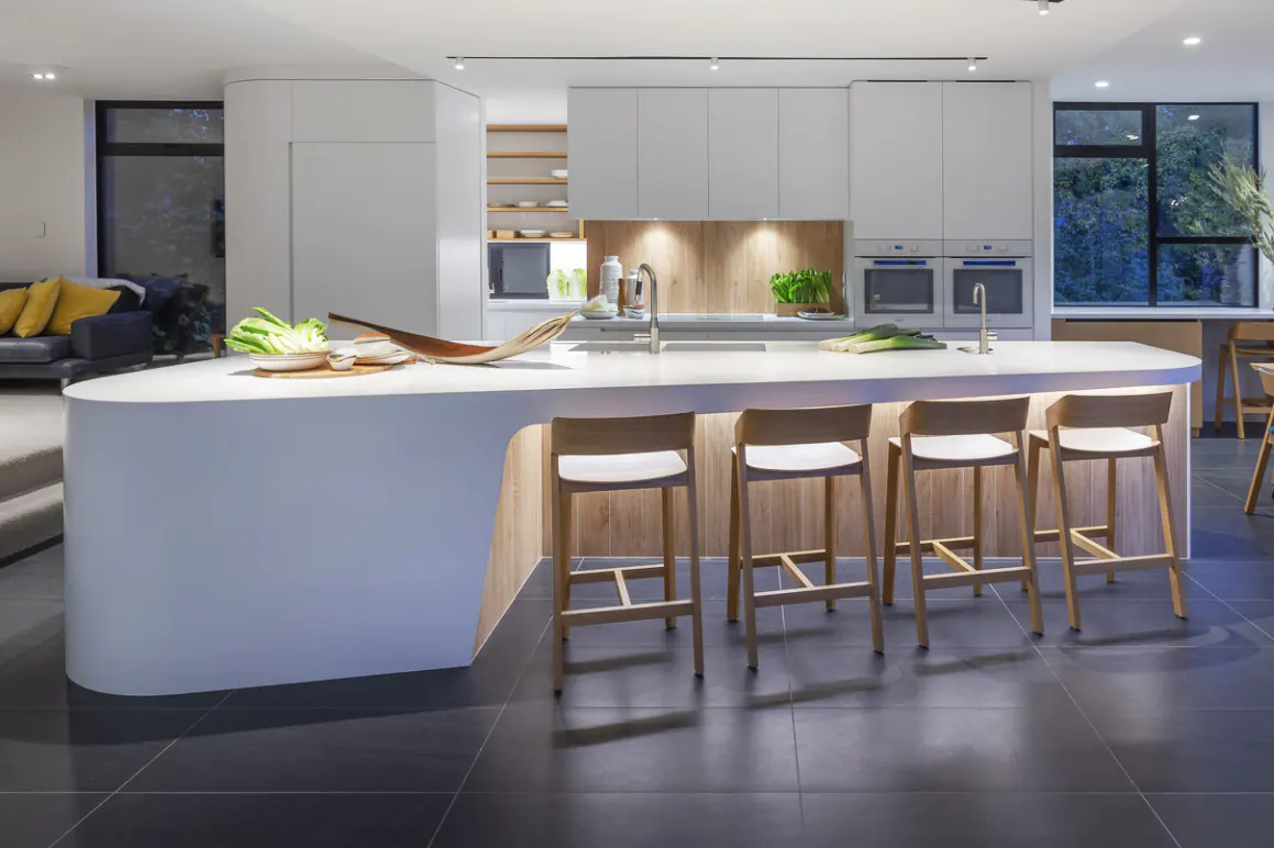 Corian - Glacier White benchtop